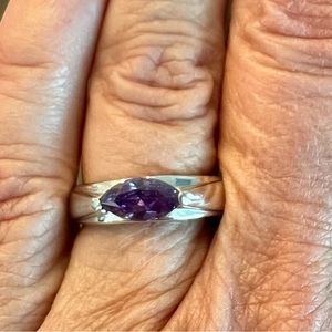 Lia Sophia Amethyst Ring (FEBRUARY’s BIRTHSTONE)